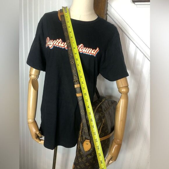 Authentic LOUIS VUITTON LV Danube GM Monogram Crossbody Shoulder Bag Dustbag 🔐 - Picture 11 of 17